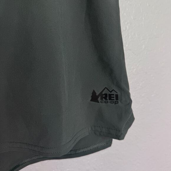 REI Active Pursuits Shorts Mens XL Athletic Gym Unlined UPF 50 NEW 7" Green - Picture 5 of 10